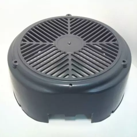 What size fan cover do I need for a 3 hp