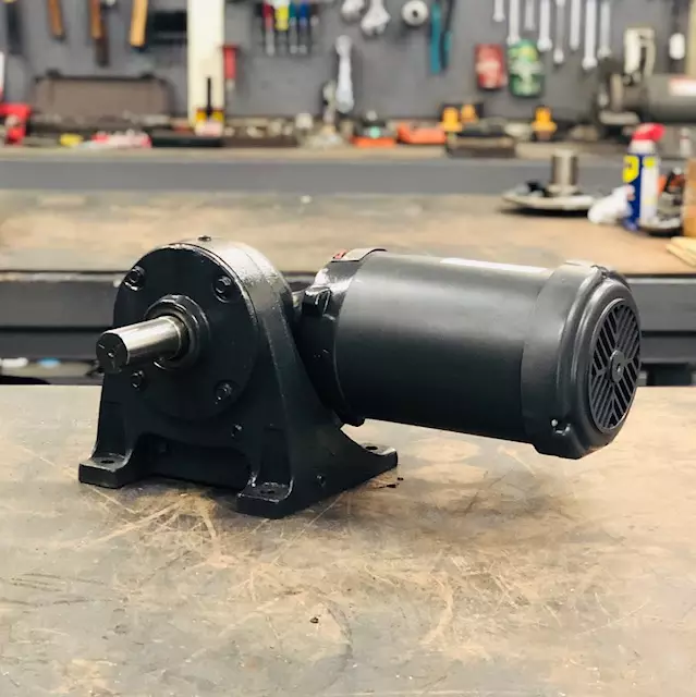 E190PE-E456 Gearmotor, 2HP, 25.4 ratio, 68 RPM, 145T-6, F-1 Questions & Answers
